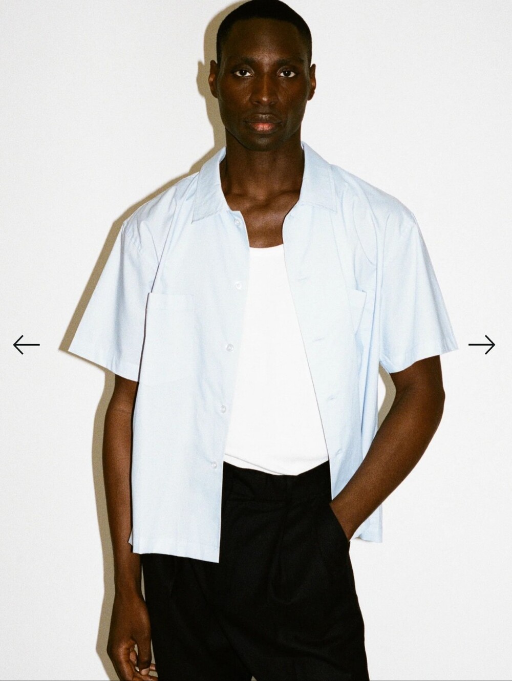 California Arts Short Sleeve Button Up